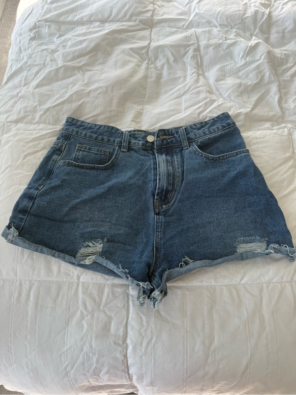 Cider jean shorts